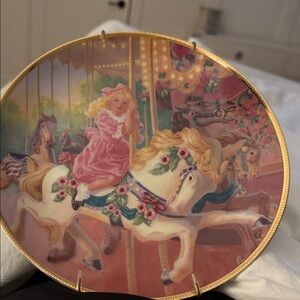 Carousel Horse Decorative Plate
Hallmark Collection
